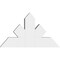 Ekena Millwork Saratoga Architectural Grade PVC Gable Bracket, 36"W x 21"H x 6"D x 6"F, 14/12 Pitch GBP036X21X0606SAR00 - alternate 3
